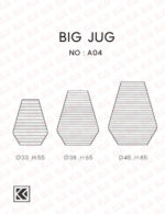 آباژور ایستاده کارتنی مدل BIG JUG