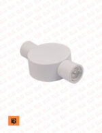 چراغ دکوراتیو دو طرفه گرد 2 وات لوله بلند لنز تخت رسام