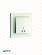 کلید و پریز مونو سری دسپینا رنگ کرم - Image 19