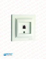 کلید و پریز مونو سری دسپینا رنگ کرم - Image 16