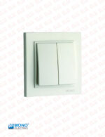 کلید و پریز مونو سری دسپینا رنگ کرم - Image 2