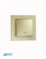 کلید و پریز مونو سری لاریسا رنگ بژ - Image 2