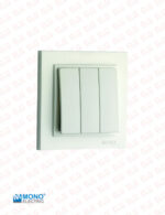 کلید و پریز مونو سری دسپینا رنگ کرم - Image 7