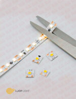 ریسه ال ای دی نواری 24 ولت با تراکم 120 لوپ لایت