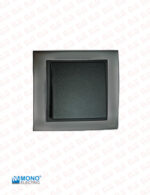 کلید و پریز مونو سری کروم رنگ مشکی