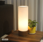 چراغ رومیزی چوبی انگاره مدل بلوط 2