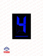 پلاک منزل ال ای دی تک رقمی تایم ایران مدل 1LED