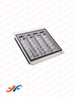 چراغ سقفی اداری و تجاری 4x36 وات تابشگران مدل گیبوس