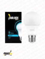 لامپ ال ای دی حبابی 9 وات پارسه شید پایه E27