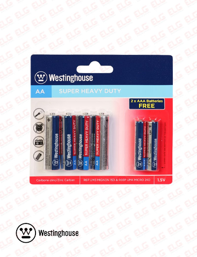 باتری قلمی و نیم قلمی وستینگهاوس مدل سوپر انرژی