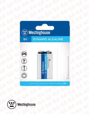 باتری کتابی 9 ولت آلکالاین وستینگ هاوس