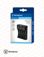 شارژر باتری چهار کانال با کابل USB