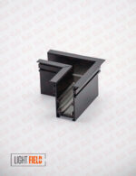 رابط 90 درجه ریل توکار لبه دار چراغ مگنتی لایت فیلد