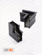 رابط 90 درجه ریل توکار لبه دار چراغ مگنتی لایت فیلد