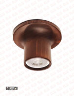 چراغ چوبی سقفی لامپ دار انگاره مدل تابان 5