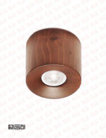 چراغ سقفی چوبی لامپ دار انگاره مدل تابان 1