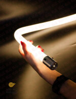 نئون فلکس سیلیکونی 360 گرد با ریسه 2420 دوبل لوپ لایت