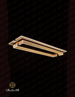 لوستر آویز مدرن مستطیلی سایز 90 لوسترسران مدل LX-886D-3090