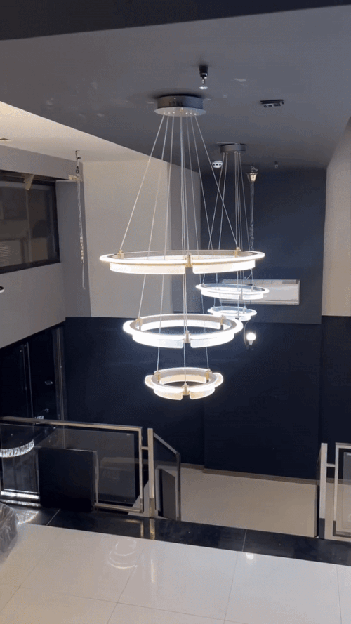 ezgif-1-51e10bfa0c لوستر آویز مدرن سه حالته لوستر سران مدل 4+LX-884D-8+6 - Image 2