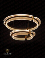 لوستر آویز مدرن لوسترسران قطر 60 و 40 مدل LX-884D-6+4