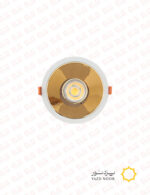 چراغ سقفی توکار 5 وات COB با رفلکتور یزد نور