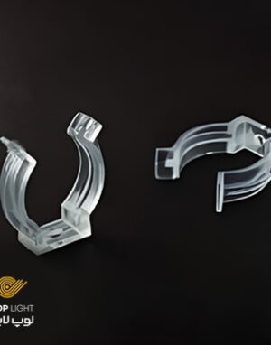 گیره و بست نصب دیواری نئون فلکس سیلیکونی 360 لوپ لایت