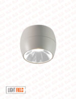 چراغ دکوراتیو منحنی روکار رفلکتوردار سفید