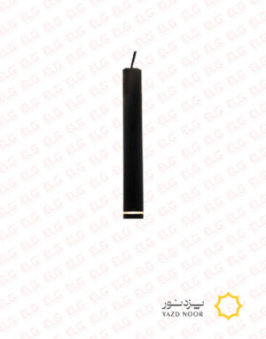چراغ استوانه ای آویز 30 سانتی متری 8 ضلعی یزدنور