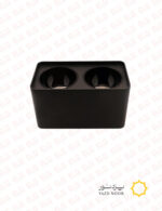 چراغ سیلندری روکار مربع دوقلو رفلکتوردار 12*2 وات یزد نور