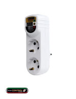 محافظ دیجیتال لباسشویی و کولر گازی اسپلیت 2 خانه تا توان 18000 Btu/h مدل +M129 نمودار کنترل (16 آمپر)