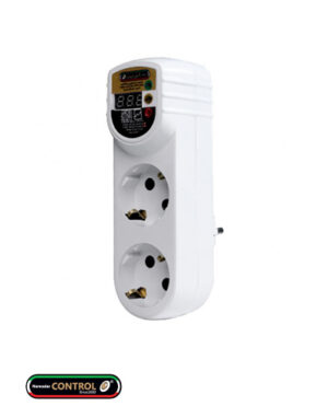 محافظ دیجیتال لباسشویی و کولر گازی اسپلیت 2 خانه تا توان 18000 Btu/h مدل +M129 نمودار کنترل (16 آمپر)
