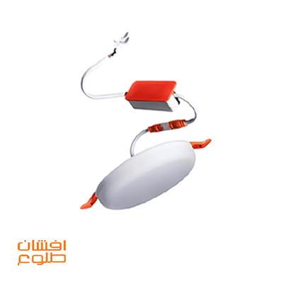 پنل توکار گرد 18 وات