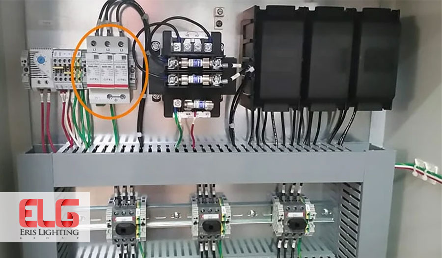 محافظ برق پشت کنتوری
