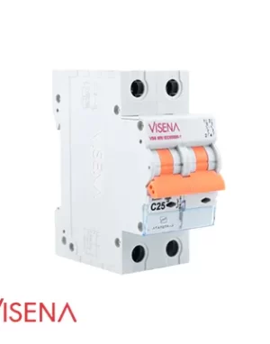 فیوز مینیاتوری دو پل 25 آمپر ویسنا