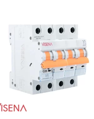 کلید مینیاتوری چهار پل 20 آمپر ویسنا