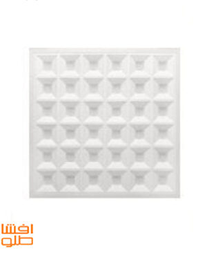 پنل 60*60 بک لایت توکار لنزدار 100 وات افشان طلوع سری بنیس