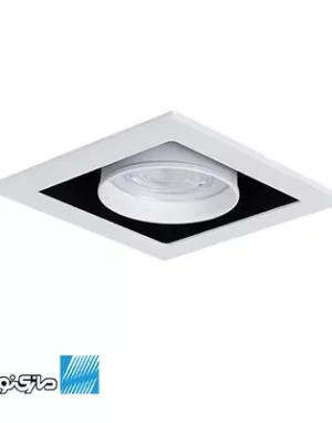 پنل تک خانه مولتی دانلایت توکار 30 وات مدل آدنا سفید مازی نور