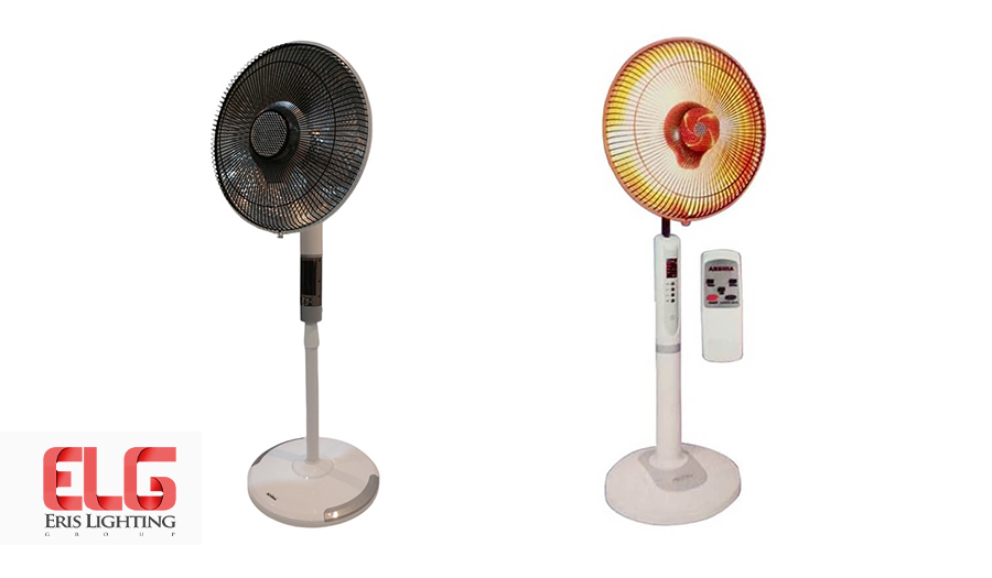 بخاری برقی ایستاده