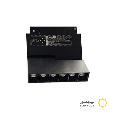 چراغ دات مگنتی کتابی متحرک 6 وات یزد نور