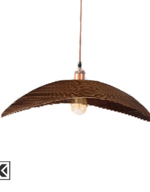 لوستر دست ساز با کاغذ کرافت مدل Parvaz