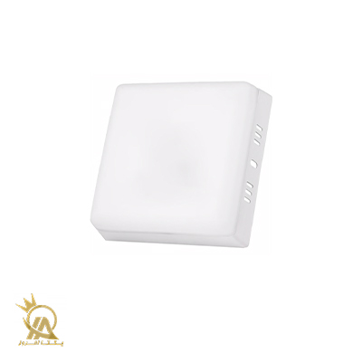 چراغ پنلی روکار مربع تمام نور 18 وات یکتا افروز سری GREEN