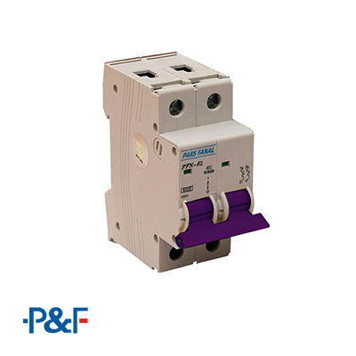 فیوز مینیاتوری دو پل 4 آمپر PFN-2P پارس فانال