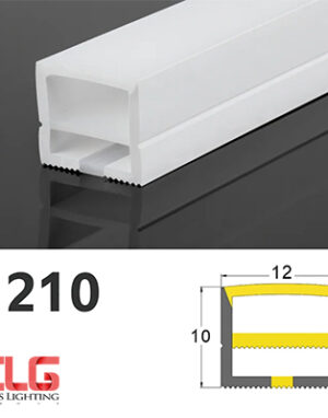 سیلیکون لاین نوری بدون لبه افقی سایز 10 در 12 میلی متر