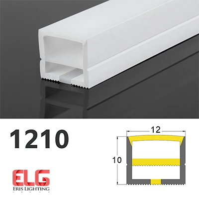 سیلیکون لاین نوری بدون لبه افقی سایز 10 در 12 میلی متر