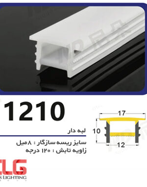لاینر سیلیکونی لبه دار سایز 10 در 12 میلی متر