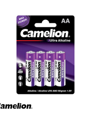 باتری قلمی اولترا آلکالاین کارتی 4 عددی کملیون