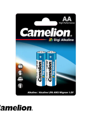 باتری قلمی دی جی آلکالاین کارتی 2 عددی کملیون Digi Alkaline