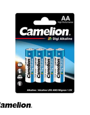 باتری قلمی دی جی آلکالاین کارتی 4 عددی کملیون Digi Alkaline