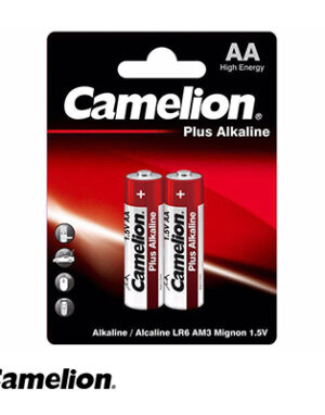 باتری قلمی پلاس آلکالاین کارتی 2 عددی کملیون Plus Alkaline