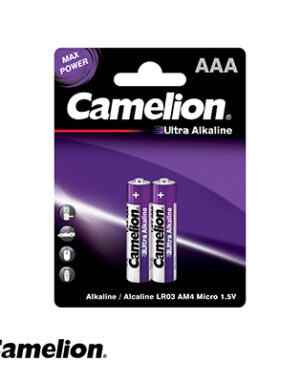 باتری نیم قلمی اولترا آلکالاین کارتی 2 عددی کملیون